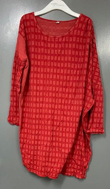 Asymmetrical long sleeve tunic