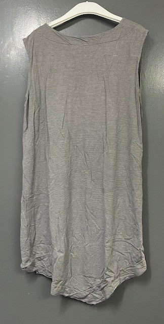 Soy long tank tunic with high low hem
