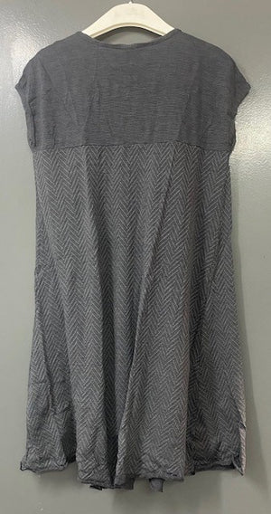 Herringbone swing tunic