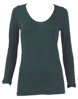 Long Sleeve Scoop w/ Bind
