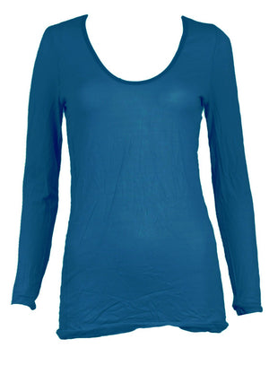 Long Sleeve Scoop w/ Bind