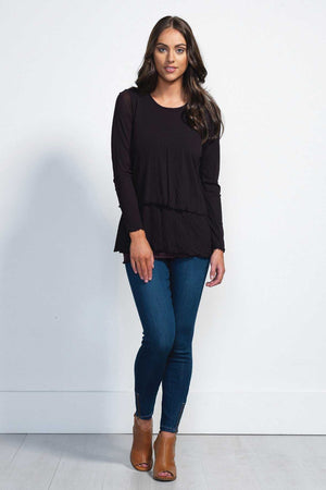 Mesh double layer top
